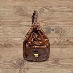 Morgan Taylor Tan Leather Backpack